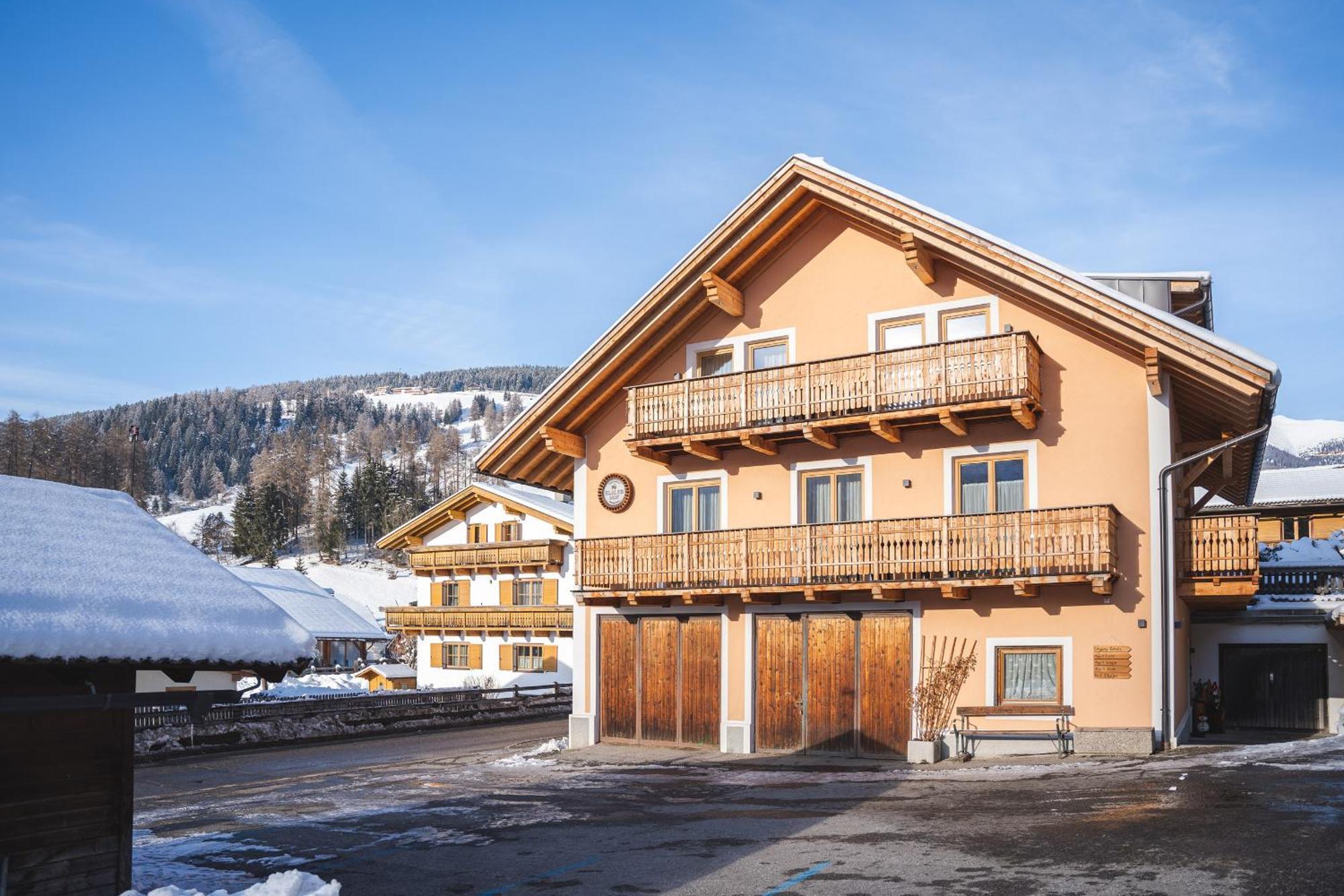Ferienwohnung Elslerhof Toblach Exterior foto