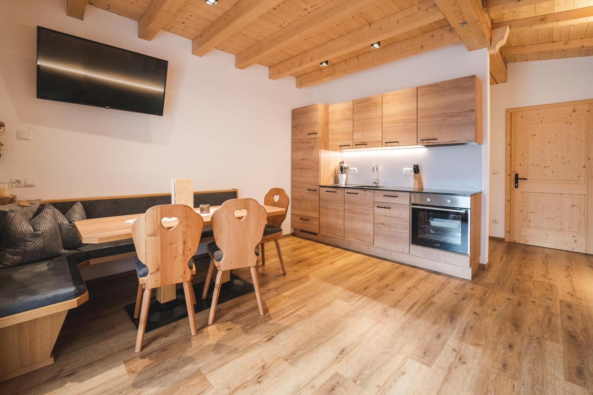 Ferienwohnung Elslerhof Toblach Exterior foto